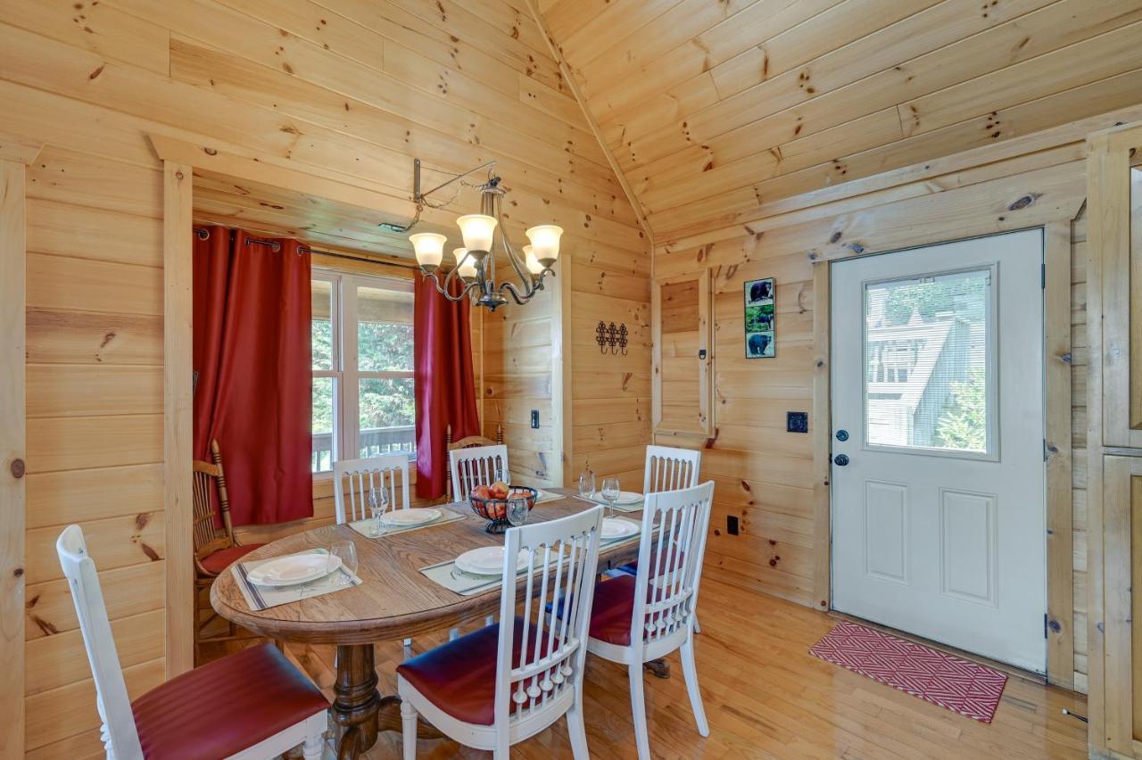 Warm And Cozy Cabin With Deck On Top Of The Blue Ridge Fancy Gap Dış mekan fotoğraf